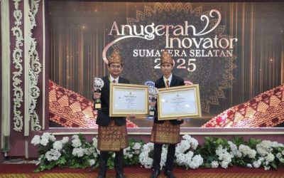 Guru dan Siswa SMAIT Al-Furqon Raih “Anugerah Inovatif Sumsel 2025” di Griya Agung